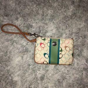 Authentic Coach wristlet